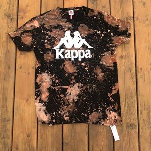 Custom acid washed Kappa shirt